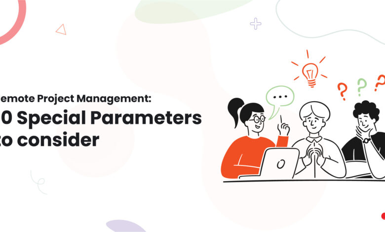 Remote Project Management: 10 Special Parameters to consider